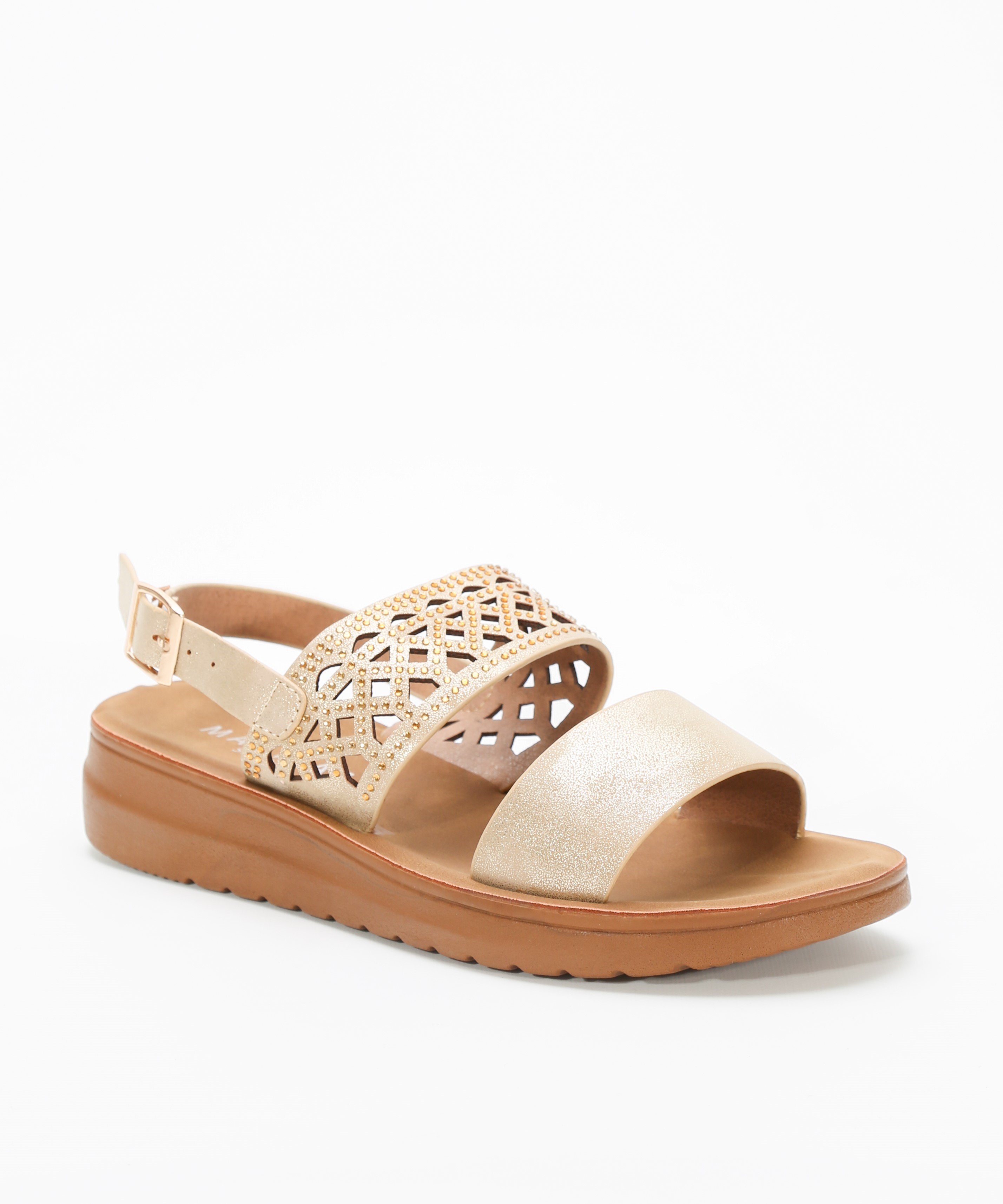 Sandalia plana strass image number null